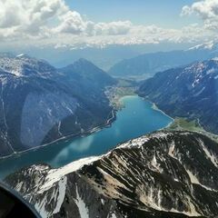 Verortung via Georeferenzierung der Kamera: Aufgenommen in der Nähe von Gemeinde Eben am Achensee, Österreich in 2800 Meter